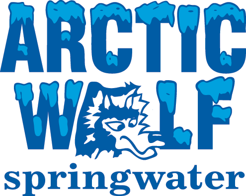 Arctic Wolf Spring Water Footer